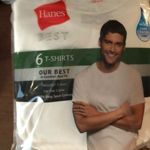 Hanes white t shirt